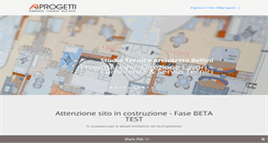Desktop Screenshot of abprogetti.it