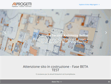 Tablet Screenshot of abprogetti.it